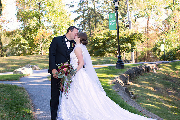 Wedding at the Culinary Institute of America in Hyde Park.