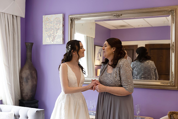 Falkirk Estate & Country Club Wedding- Bride