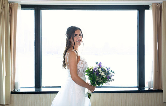 Beautiful Bride at Weehawken Sheraton Hotel