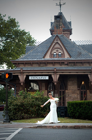 Historic TRain Station and Bride