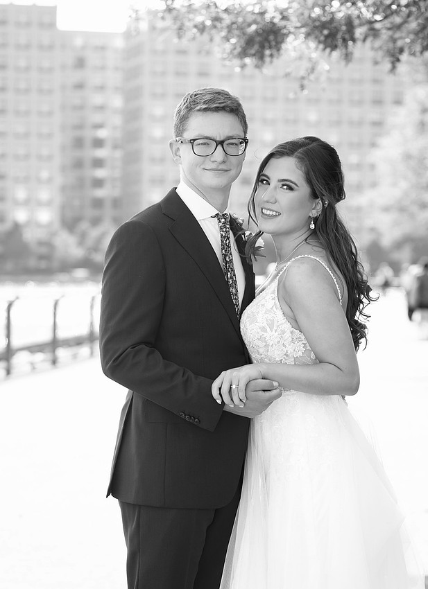 Weehawken Bride and Groom