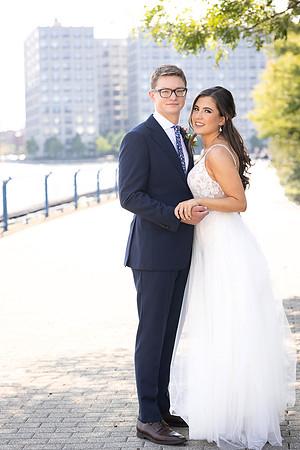 Bride and Groom at Weehawken