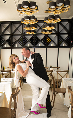 Middle Age Bride and Groom Dancing in Style
