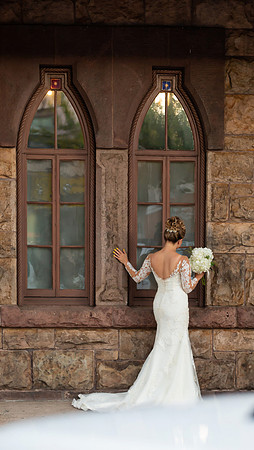 Bride and The train Station